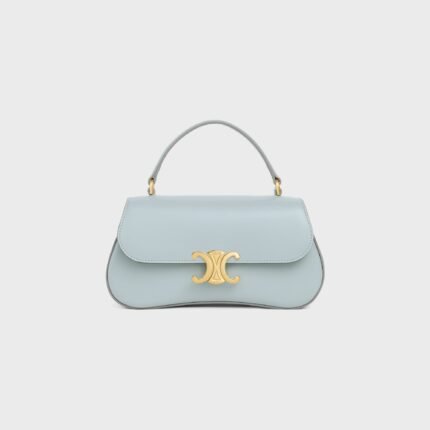 TEEN CELINE LOLA IN SHINY CALFSKIN ICE BLUE