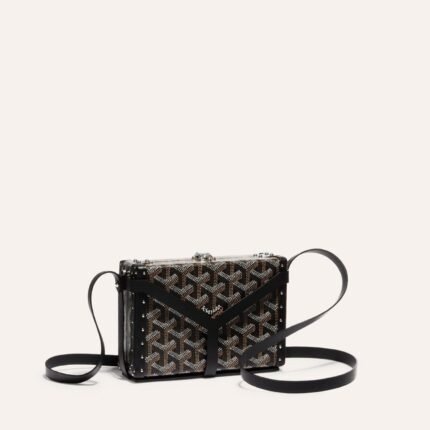 Goyard Minaudiere Trunk Bag Black