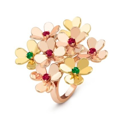 Frivole ring, 8 flowers