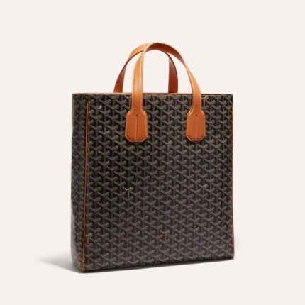 Goyard Voltaire Bag Black & Tan