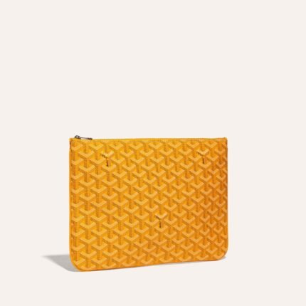 Goyard Senat MM Pouch Yellow