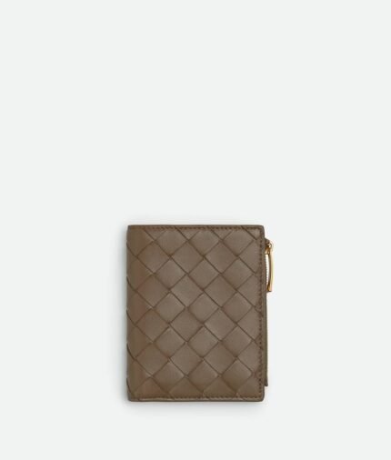 Intrecciato Small Bi-Fold Wallet
