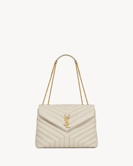 YSL Loulou Medium in Quilted Leather
