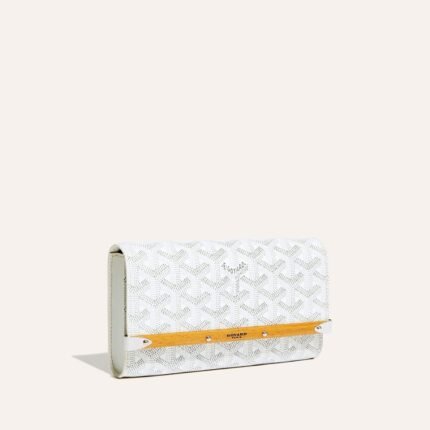 Goyard Monte-Carlo Mini Case White