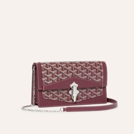 Goyard Duchesse Marie-Caroline Bag Burgundy