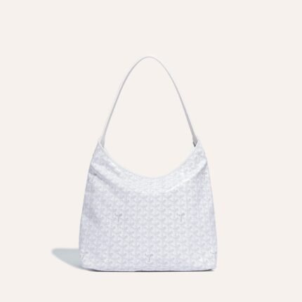Goyard Boheme Hobo Bag White