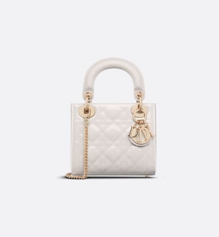 Dior Mini Dioriviera Lady Dior Bag – Patent Leather
