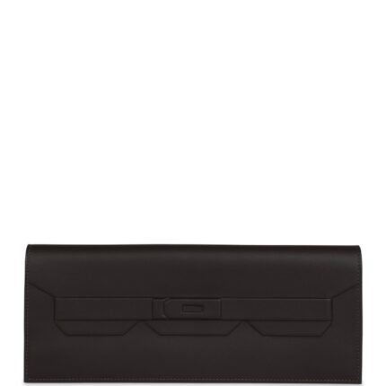 Hermes Shadow Kelly Cut Ebene Swift Calfskin