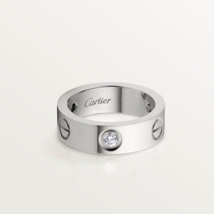 LOVE ring, classic model, 3 diamonds