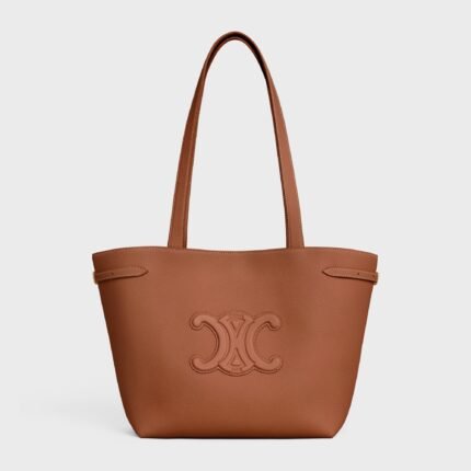 SMALL CABAS ANA?S CUIR TRIOMPHE IN GRAINED CALFSKIN